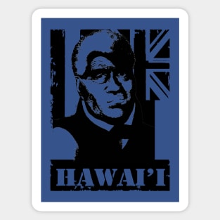 Hawai'i King Kamehameha(older) by Hawaii Nei All Day Sticker